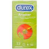 Durex Arouser Ribbed Condoms - 12 pcs.