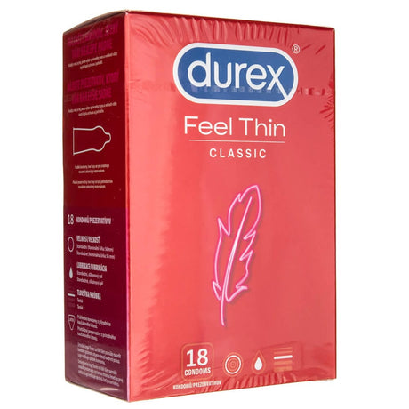 Durex Feel Ultra Thin Condoms - 18 pcs.