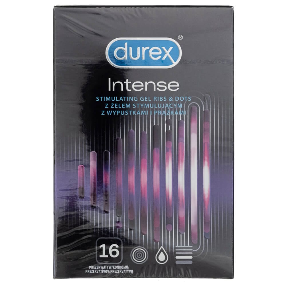 Durex Intense Orgasmic Condoms - 16 pcs.