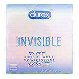 Durex Invisible XL Condoms - 3 pcs.