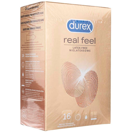 Durex Real Feel Condoms - 16 pieces