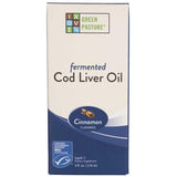 Green Pasture Fermented Cod Liver Oil, Cinnamon - 180 ml