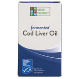 Green Pasture Fermented Cod Liver Oil, Unflavored - 120 Capsules