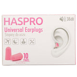Haspro Multi10 Ear Stoppers Pink - 10 pairs