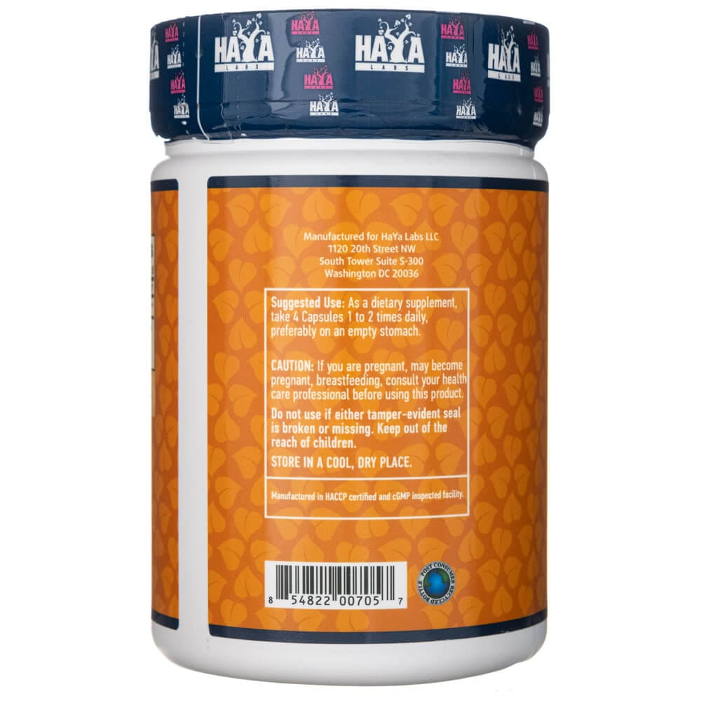 Haya Labs Creatine Monohydrate 500 mg - 200 Capsules