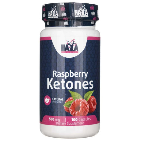 Haya Labs Raspberry Ketones 500 mg - 100 Capsules