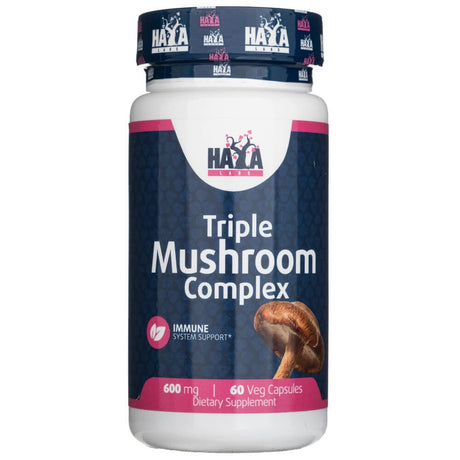Health Labs Triple Mushroom Complex 600 mg - 60 Veg Capsules