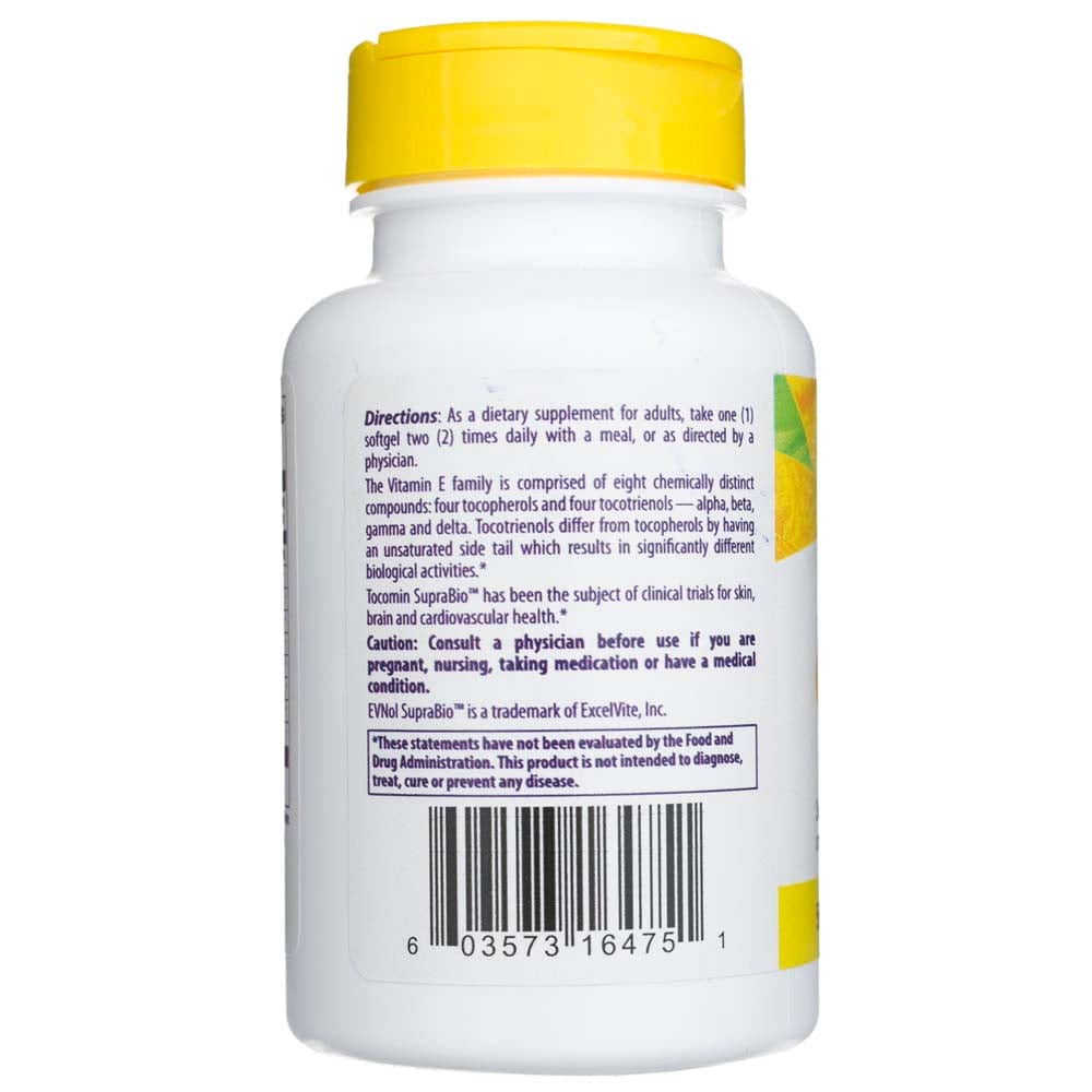 Healthy Origins Natural Tocomin SupraBio 50 mg - 150 Softgels