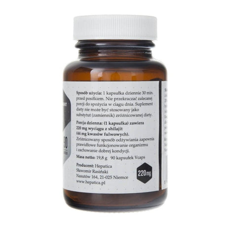 Hepatica Shilajit - 90 Capsules