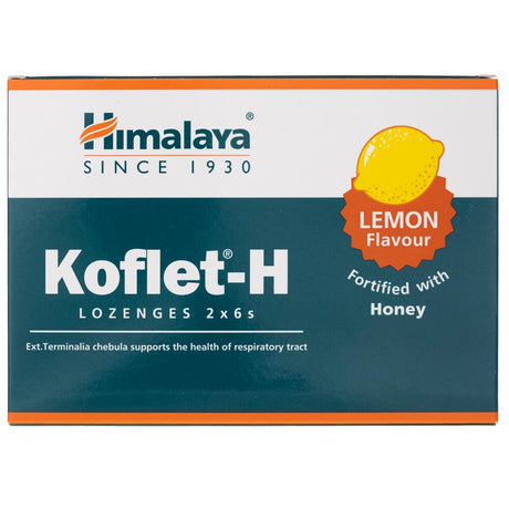 Himalaya Koflet-H Lemon - 12 Lozenges