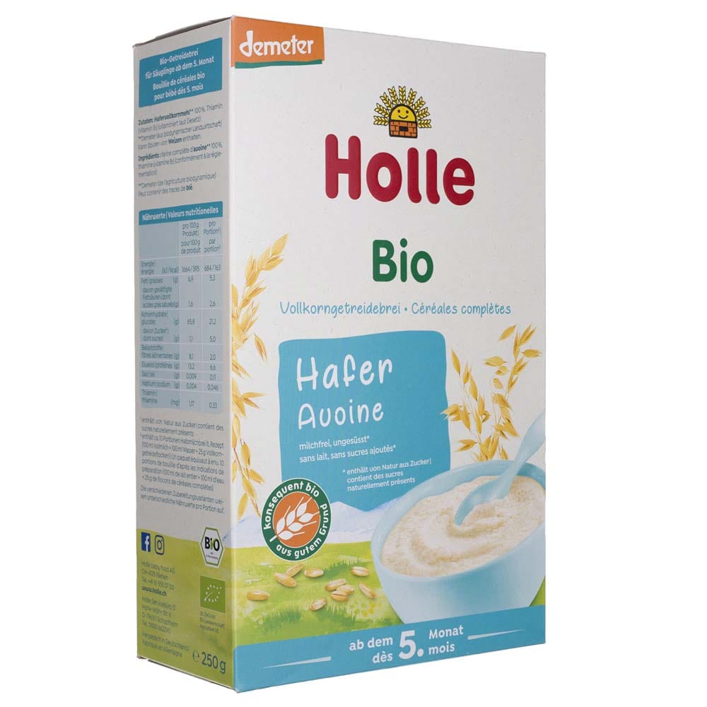 Holle Organic Wholegrain Cereal Oat from 5. month - 250 g