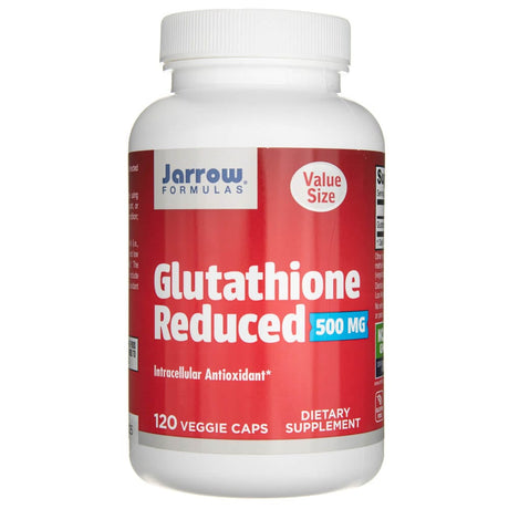 Jarrow Formulas Glutathione Reduced 500 mg - 120 Veg Capsules