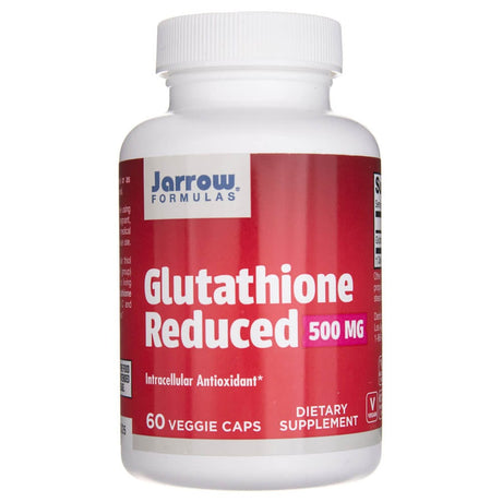 Jarrow Formulas Glutathione Reduced 500 mg - 60 Veg Capsules