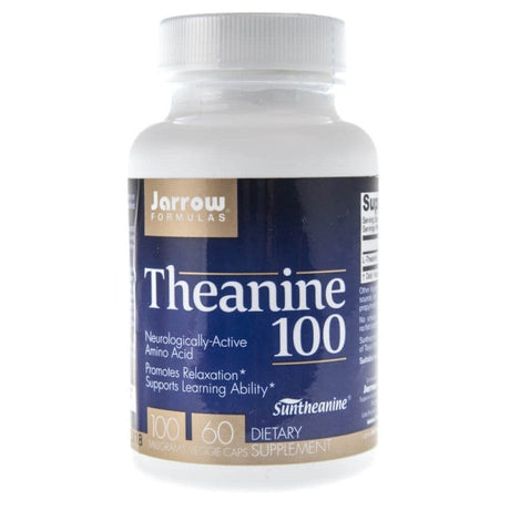 Jarrow Formulas Theanine 100 mg - 60 Veg Capsules