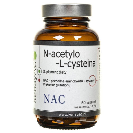 Kenay NAC N-acetyl-cysteine - 60 Capsules
