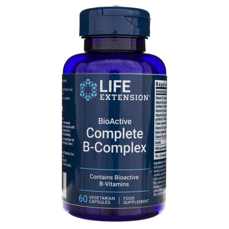 Life Extension Bioactive Complete B-Complex  - 60 Veg Capsules
