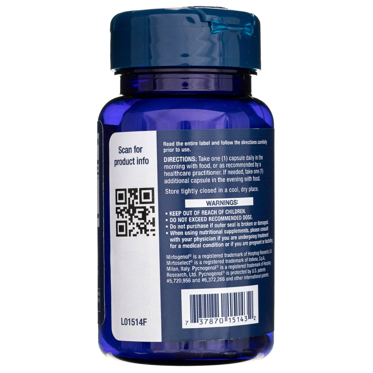 Life Extension Eye Pressure Support with Mirtogenol® - 30 Veg Capsules