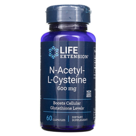Life Extension N-Acetyl-L-cysteine (NAC ) 600 mg - 60 Capsules