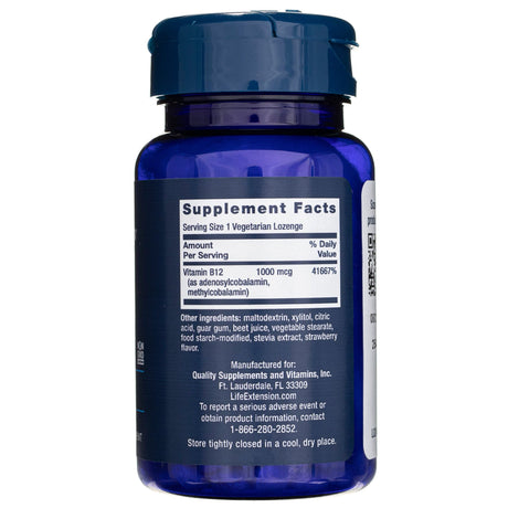 Life Extension Vitamin B12 Elite - 60 Lozenges