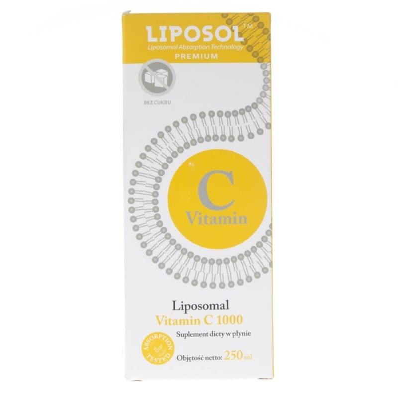 Liposol Vitamin C 1000 (Liposomal Buffered Vitamin C) - 250 ml