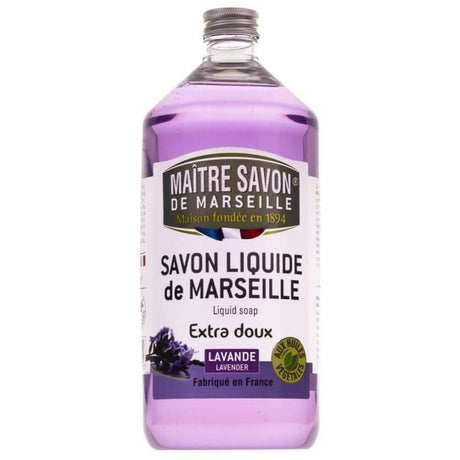 Maître Savon Lavender Liquid Marseille Soap - 1000 ml