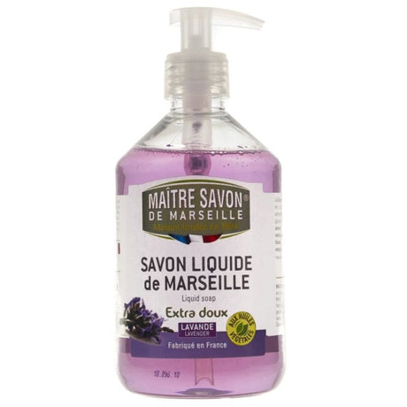 Maître Savon Lavender Liquid Marseille Soap - 500 ml
