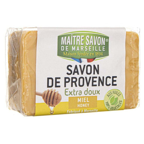 Maitre Savon Marseilles soap honey - 100 g