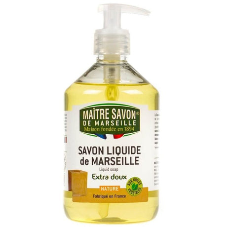 Maître Savon Natural Liquid Marseille Soap - 500 ml