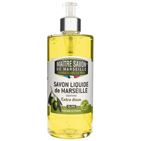 Maître Savon Olive Liquid Marseille Soap - 500 ml