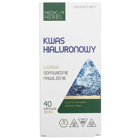 Medica Herbs Hyaluronic acid 210 mg - 40 Capsules