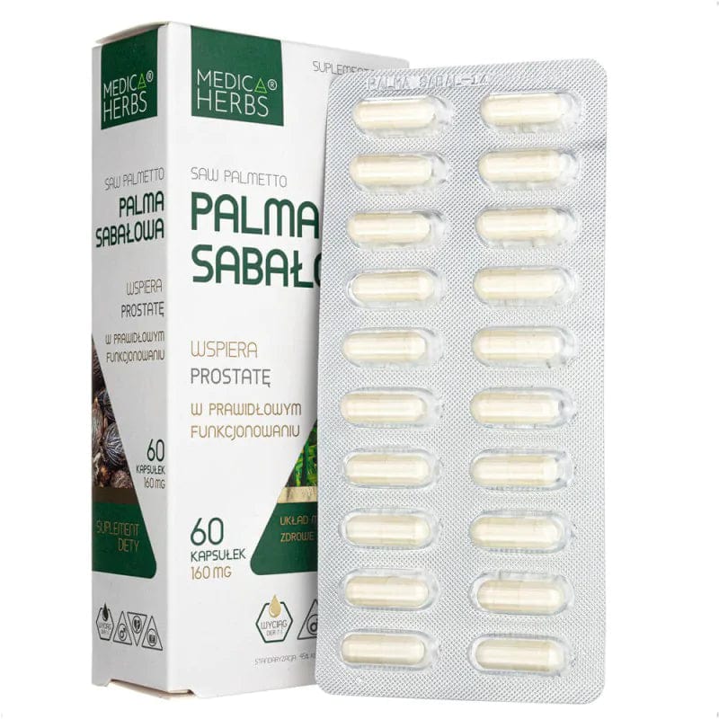 Medica Herbs Saw Palmetto 160 mg - 60 Capsules