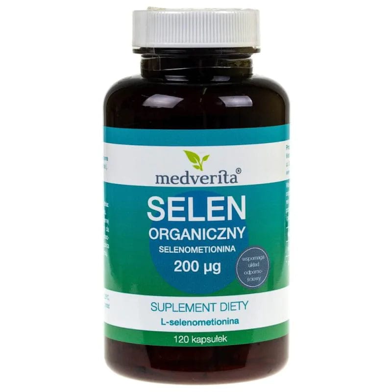 Medverita Organic Selenium 200 mcg - 120 Capsules