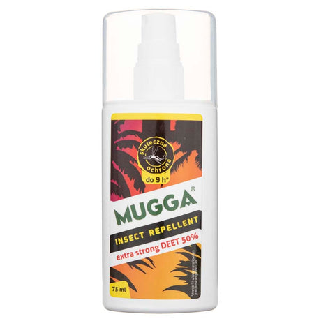Mugga Spray 50% DEET, insect repellent - 75 ml