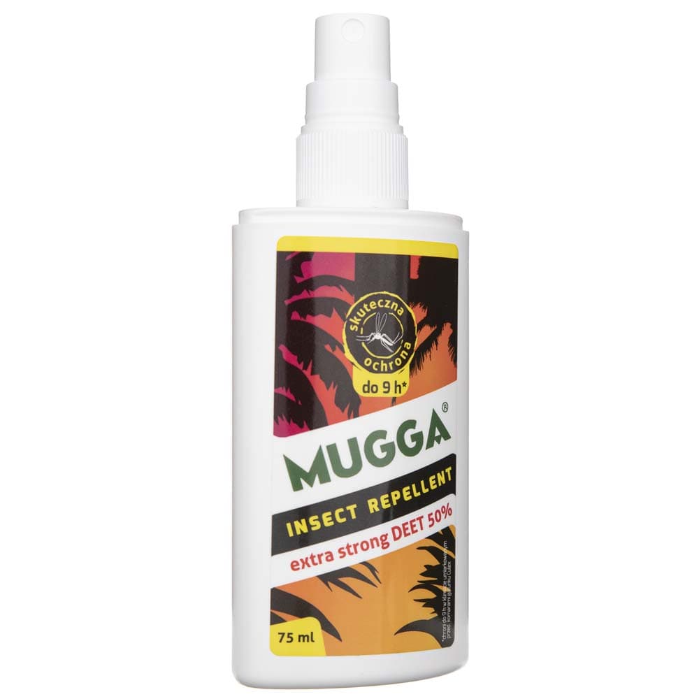 Mugga Spray 50% DEET, insect repellent - 75 ml