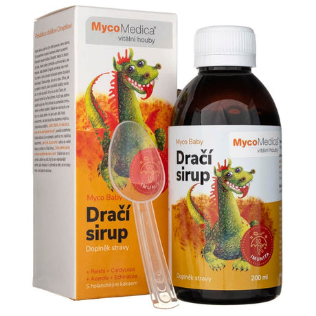 MycoMedica MycoBaby, Dragon syrup - 200 ml