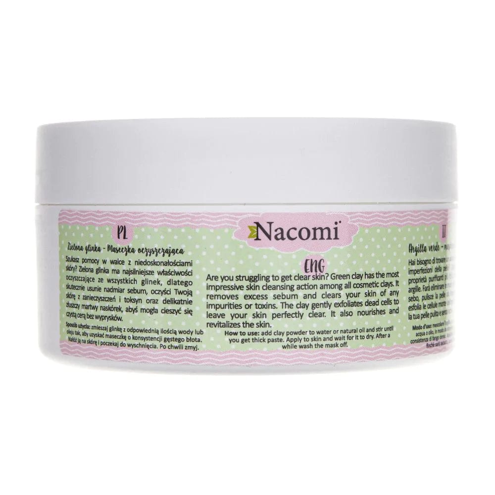 Nacomi Purifying Green Face Clay - 65 g