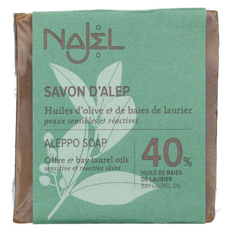 Najel Aleppo soap with 40% laurel oil - 185 g