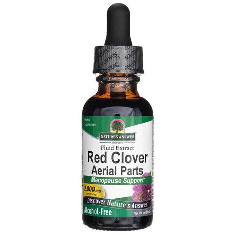 Nature's Answer Red Clover Aerial Parts, Fluid Extract, Alcohol-Free 2000 mg - 30 ml