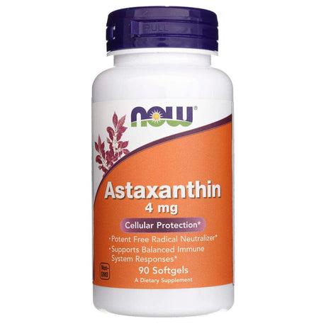 Now Foods Astaxanthin 4 mg - 90 Softgels