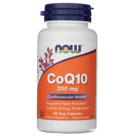 Now Foods CoQ10 200 mg - 60 Veg Capsules
