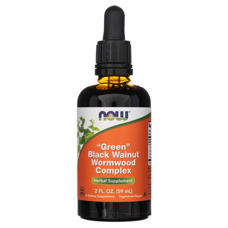 Now Foods "Green" Black Walnut Wormwood Complex Liquid - 59 ml