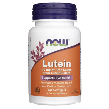 Now Foods Lutein 10 mg - 60 Softgels