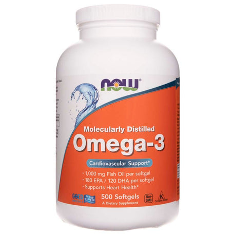 Now Foods Omega-3, 180 EPA / 120 DHA - 500 Softgels