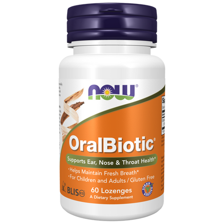 Now Foods OralBiotic® - 60 Lozenges