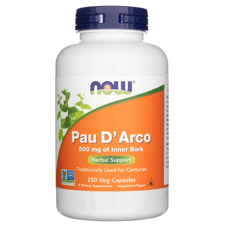 Now Foods Pau D'Arco 500 mg - 250 Veg Capsules