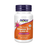 Now Foods Vitamin D3 5000 IU - 240 Softgels