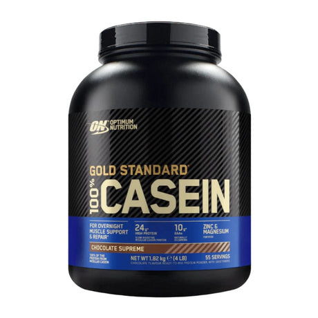 Optimum Nutrition Gold Standard 100% Casein Protein, Chocolate Supreme - 1820 g