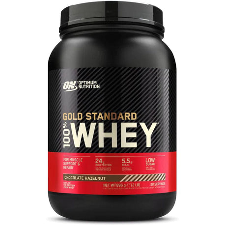 Optimum Nutrition Gold Standard 100% Whey Protein, Chocolate Hazelnut - 896 g