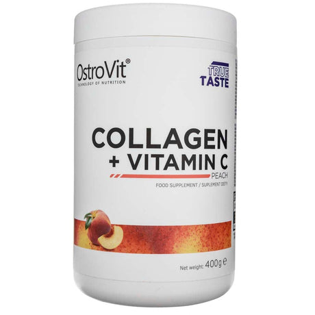 Ostrovit Collagen + Vitamin C, peach - 400 g