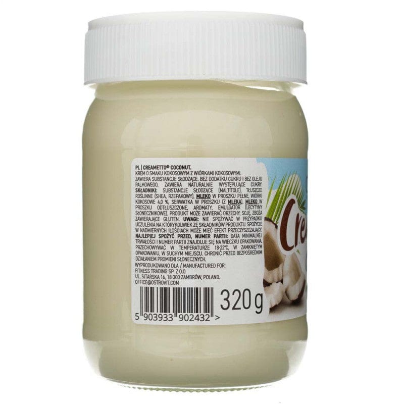 Ostrovit Creametto, Coconut with Shavings - 320 g